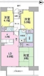 庄内通駅 徒歩9分 13階の物件間取画像